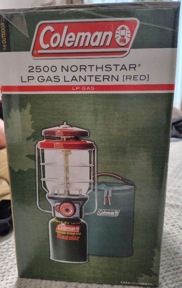 新品コールマン 2500 NORTHSTAR LP GAS LANTERN