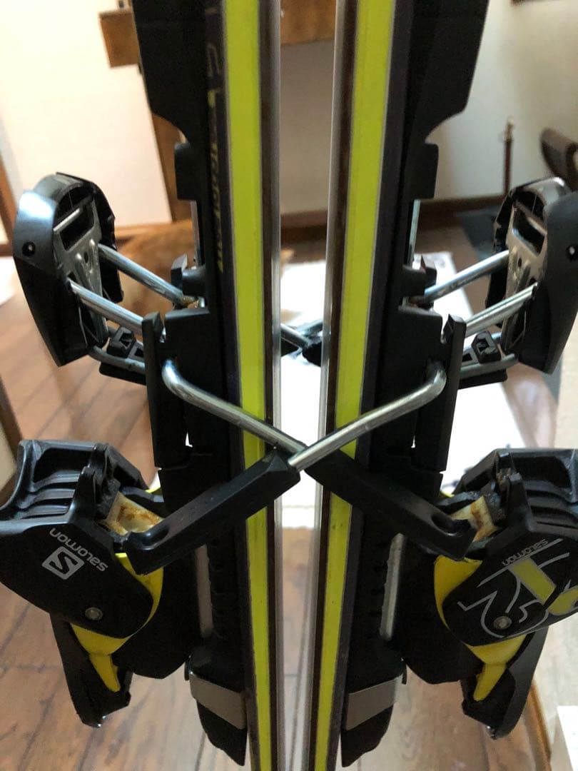 Salomon X-KART Powerline スキー板 黒/黄/赤　157