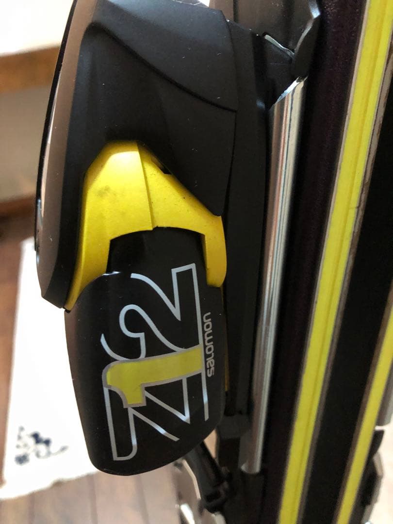Salomon X-KART Powerline スキー板 黒/黄/赤　157