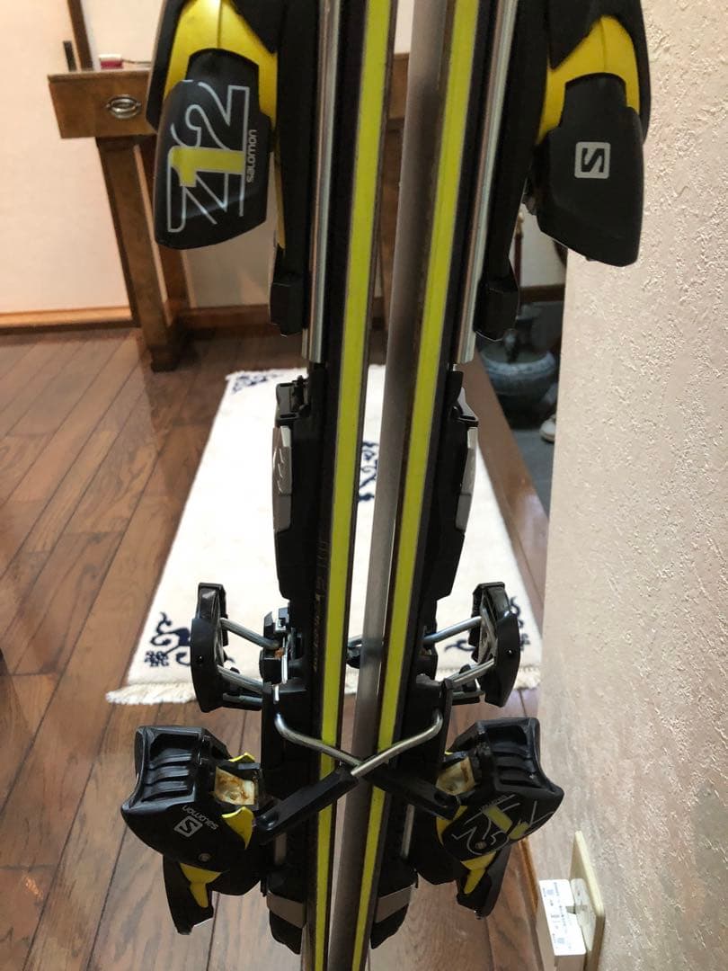Salomon X-KART Powerline スキー板 黒/黄/赤　157