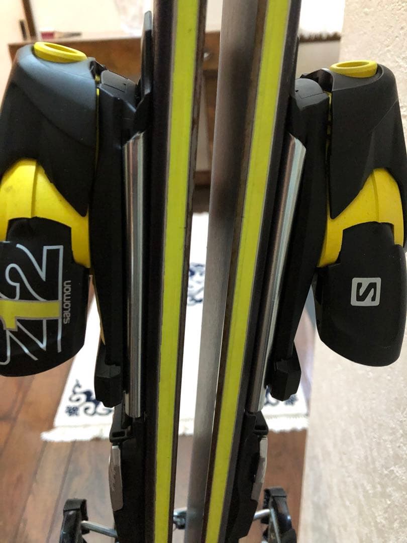 Salomon X-KART Powerline スキー板 黒/黄/赤　157
