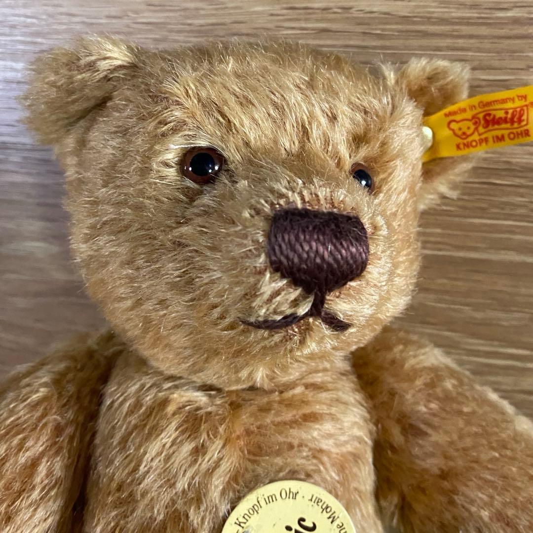 Steiff クラシック テディベアレディッシュ モヘア ドイツ製 028700