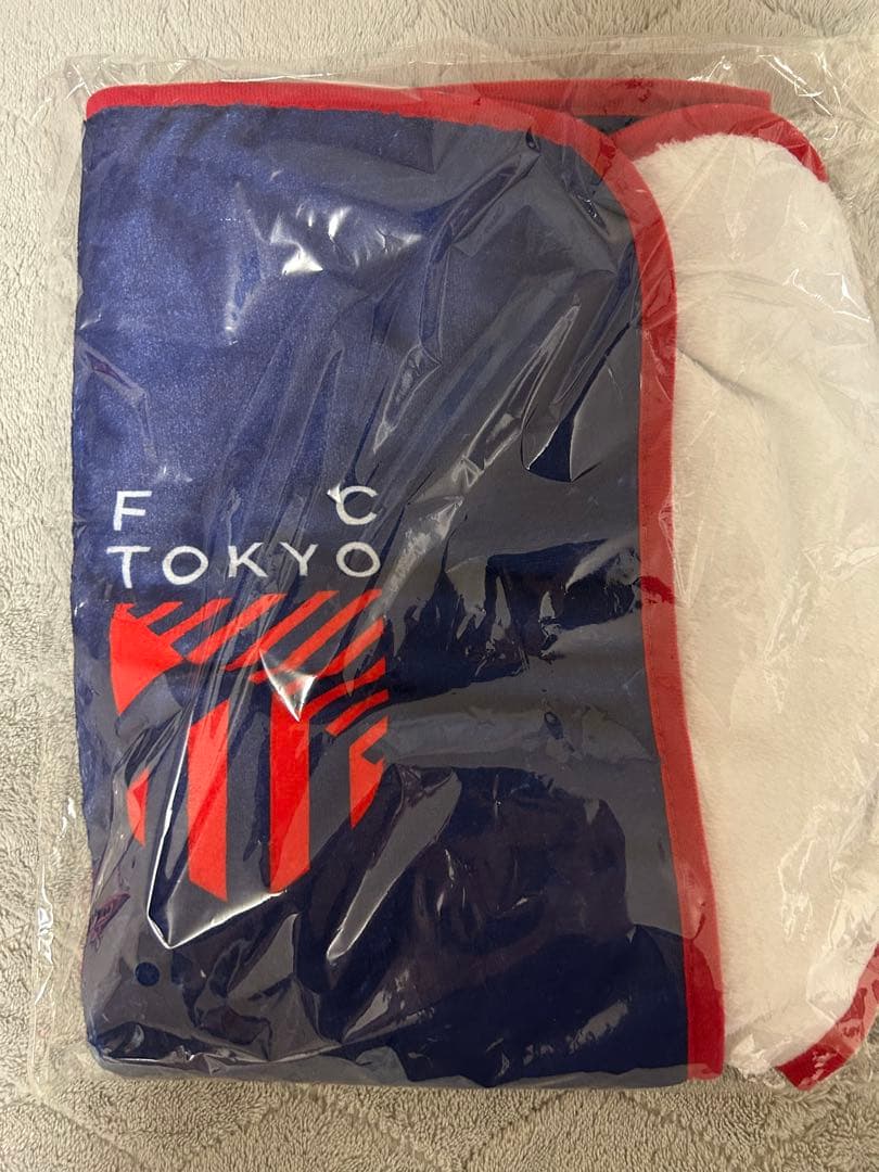 FC東京×BLACKPINK ロゴ　フーディ　ブラック Sサイズ ブランケット