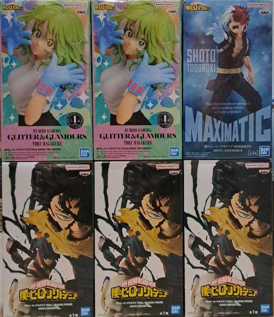 【ヒロアカ】　プライズ　フィギュア　まとめ売り　６体