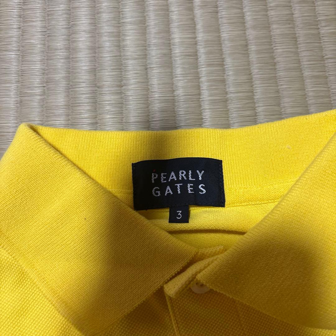 PEARLY GATES パーリーゲイツ 半袖ポロシャツ メンズ ゴルフ