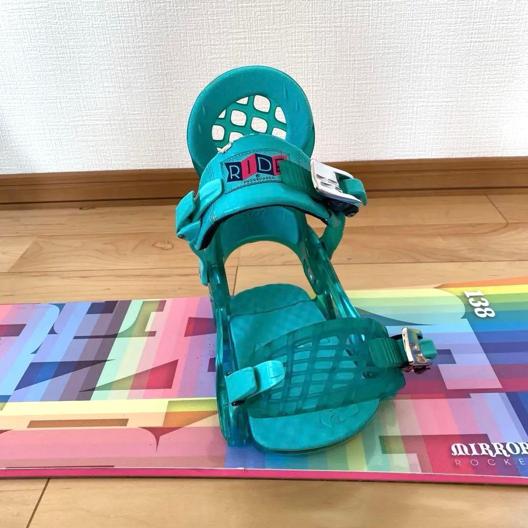 スノーボード　エラン　138cm RIDEビンディング　Sサイズ　送料込
