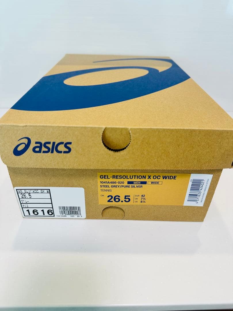 【美品】アシックス ゲルレゾリューション10OC 26.5 ワイド