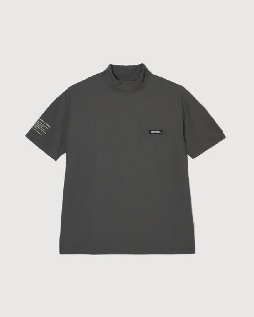RUFFLOG MOCK NECK SHIRTS サイズXL グレー