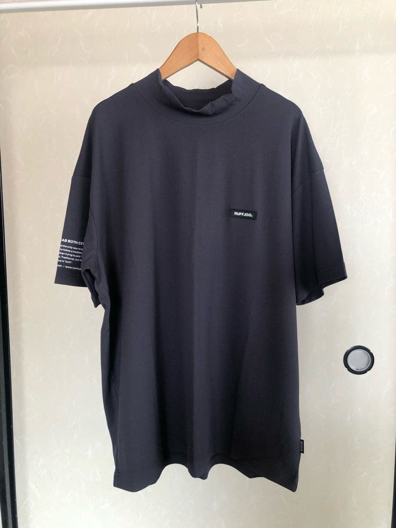 RUFFLOG MOCK NECK SHIRTS サイズXL グレー