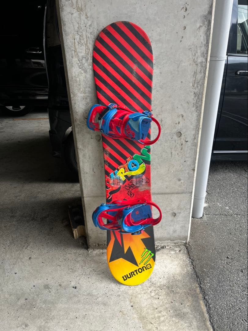 BURTON チョッパーCHOPPER 130 ビィンディング ２点セット