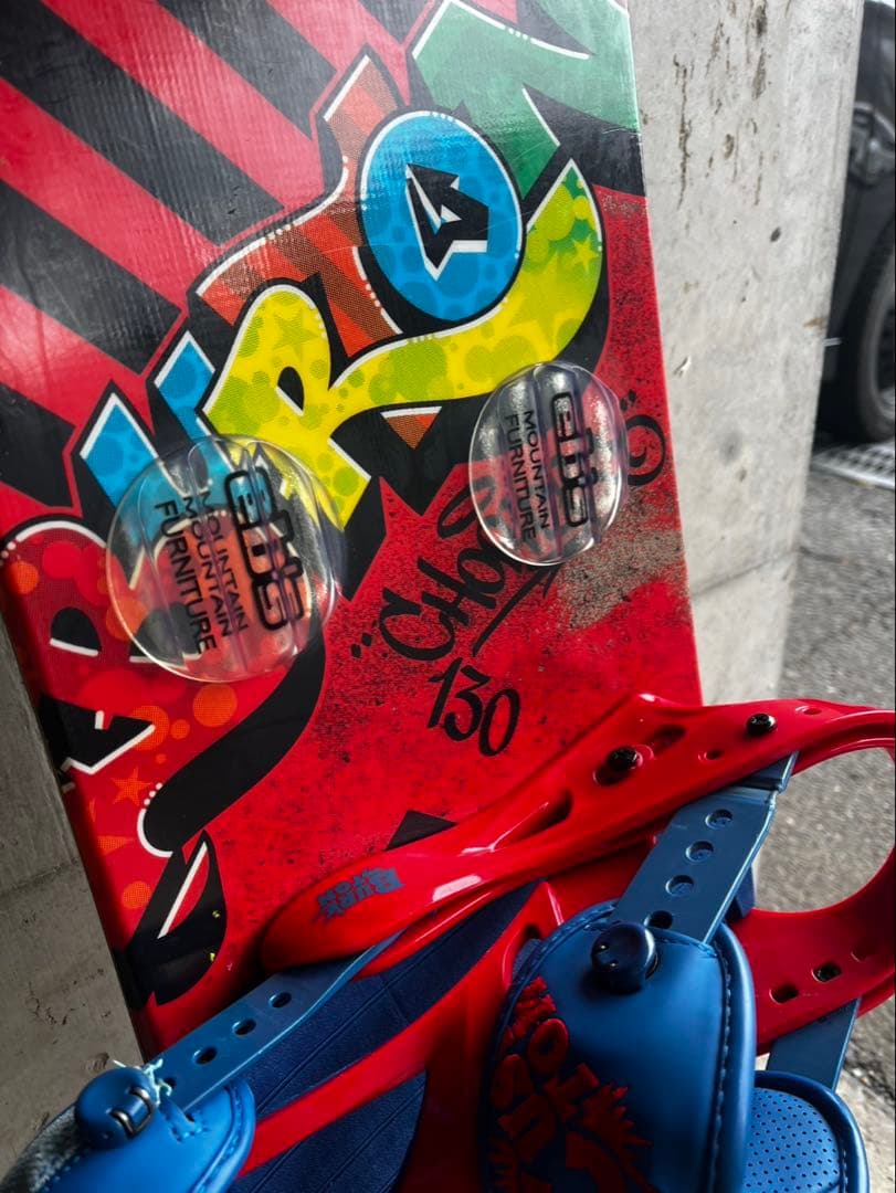 BURTON チョッパーCHOPPER 130 ビィンディング ２点セット