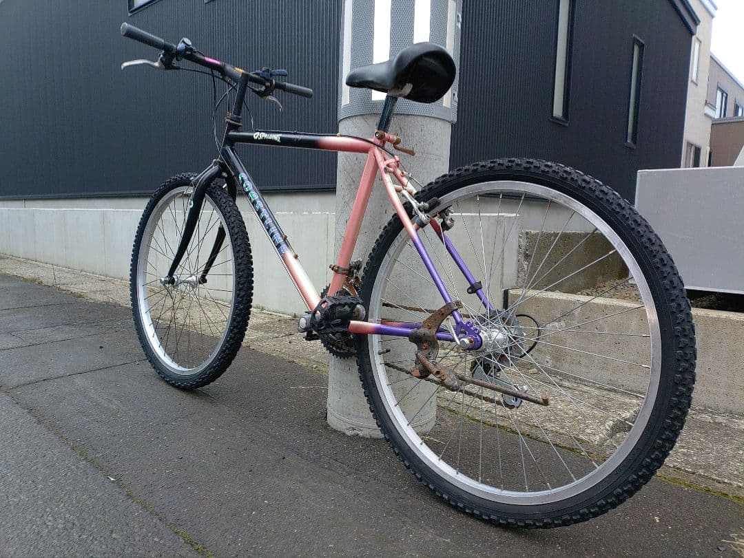 SPALDING COASTLINE 26インチ old MTB クロモリ現状車