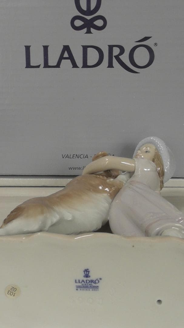 LLADRO　リヤドロ　【待ってたよ】７　リアドロ　人気アイテム　Ｌ554