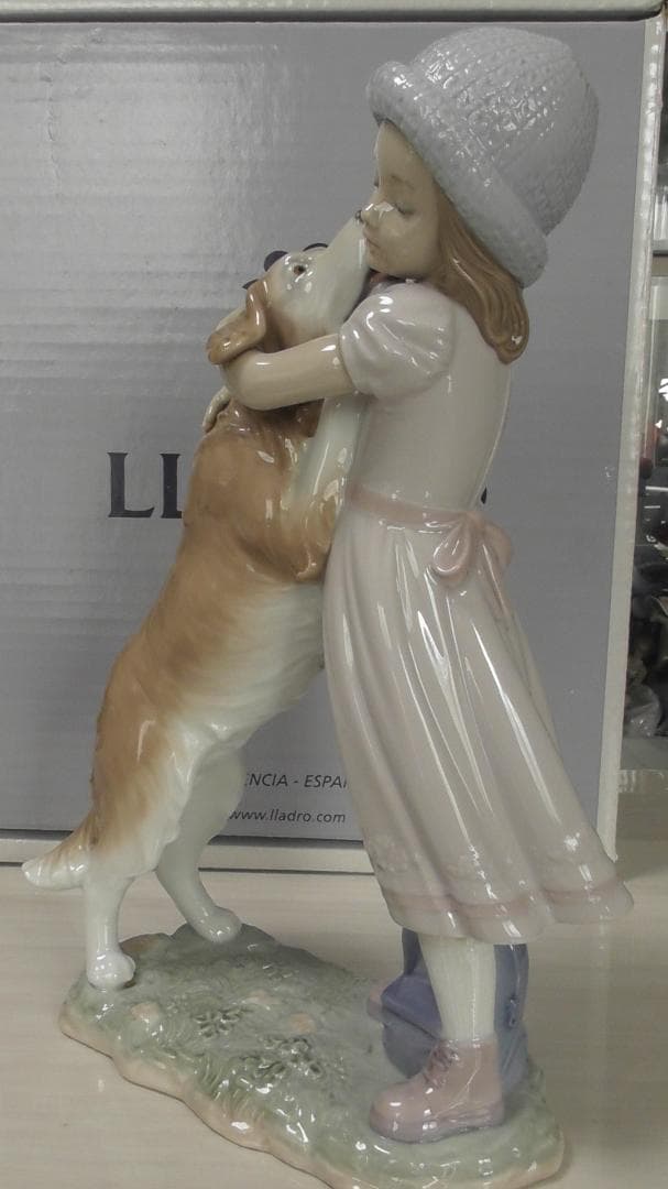 LLADRO　リヤドロ　【待ってたよ】７　リアドロ　人気アイテム　Ｌ554