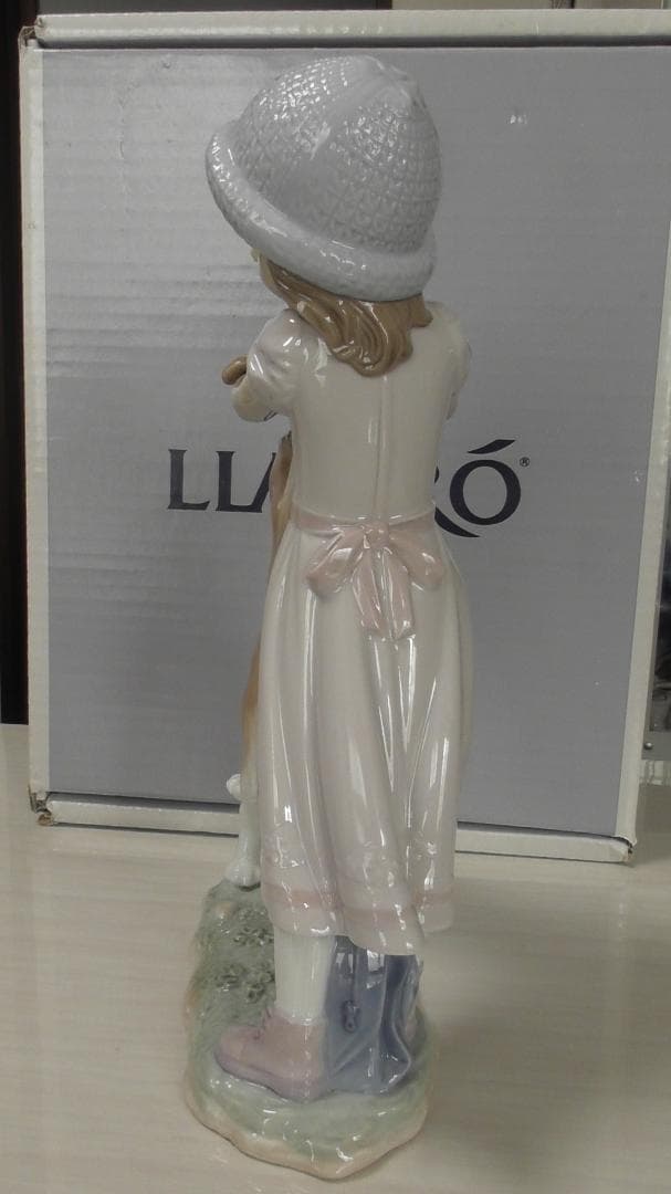LLADRO　リヤドロ　【待ってたよ】７　リアドロ　人気アイテム　Ｌ554