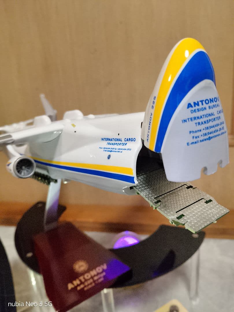 ✈AN225 アントノフ模型 Scale=1/200=約42cm 巨大です