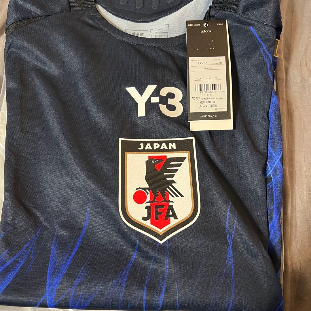 【正規品】日本代表 Y-3 ホーム 長袖 オーセンティックユニフォーム