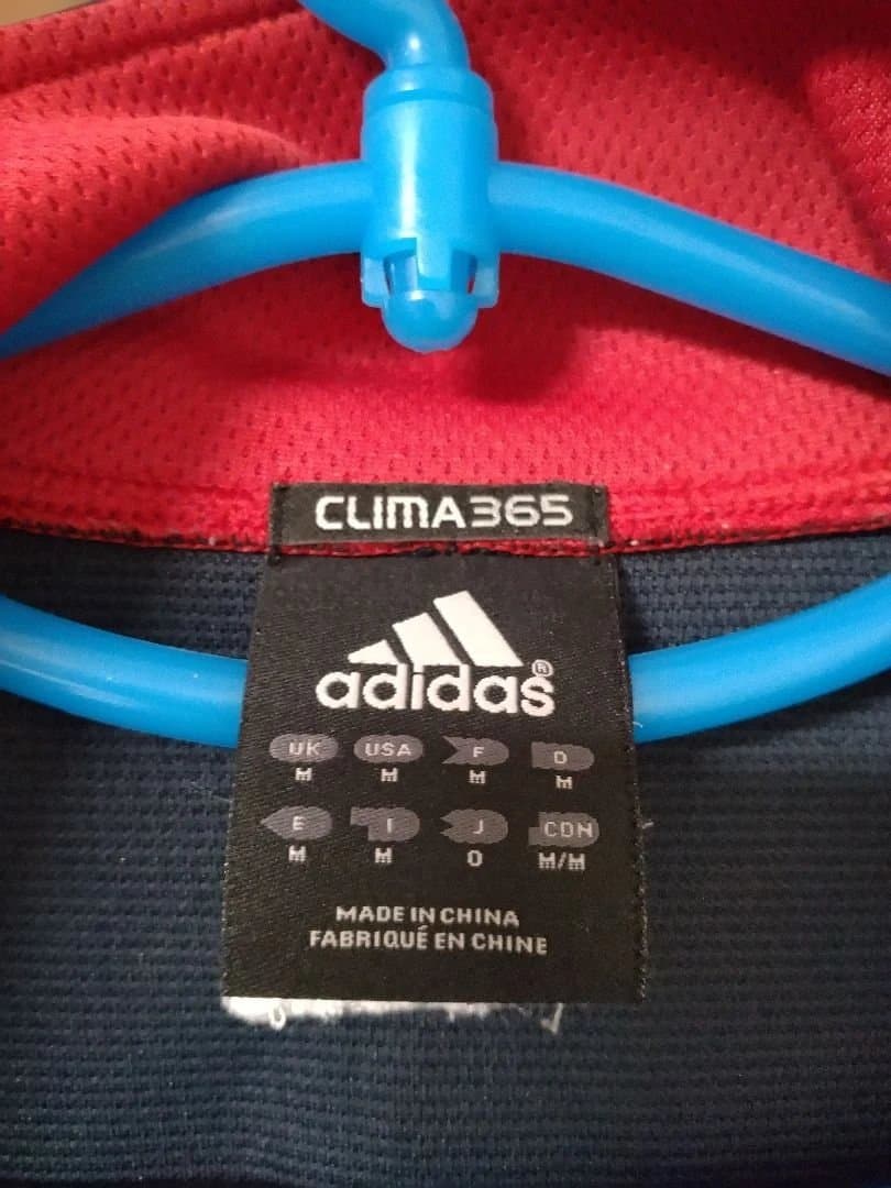 【値下げ】adidas ジャージ上下セット ネイビー/レッド