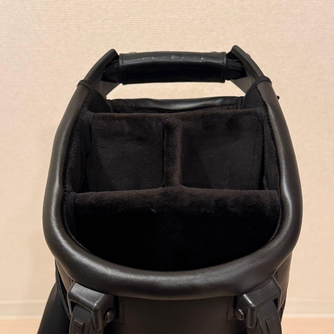 ベゼル VESSEL キャディバッグ　スタンド　スタンドキャディバッグ　ブラック