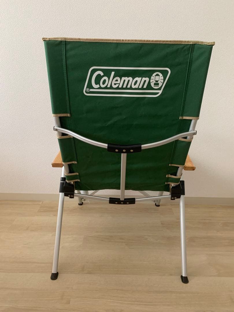 値下げ【美品】Coleman アウトドアチェア　グリーン