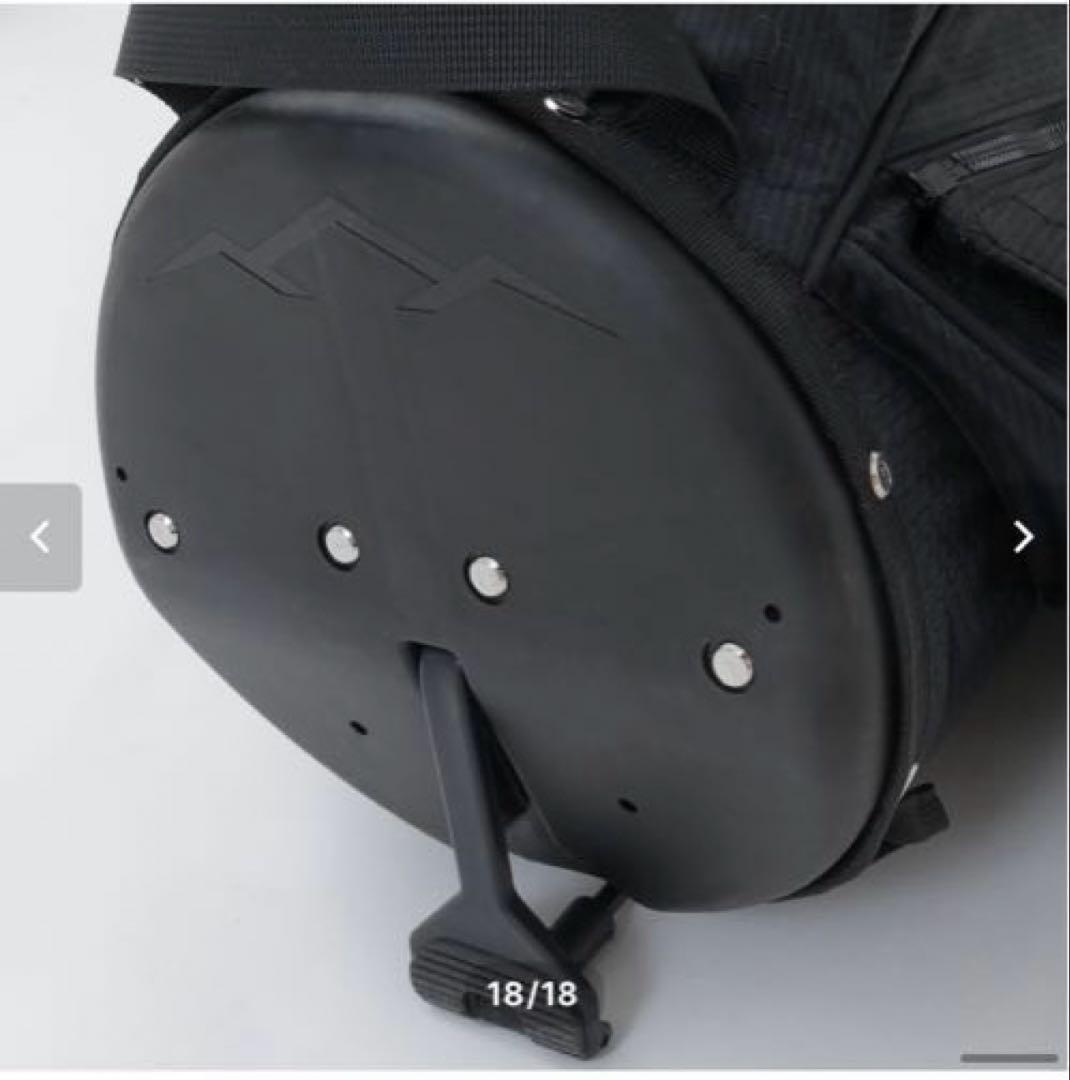 【限定予約販売完売品】Backwards キャディバッグ ブラック