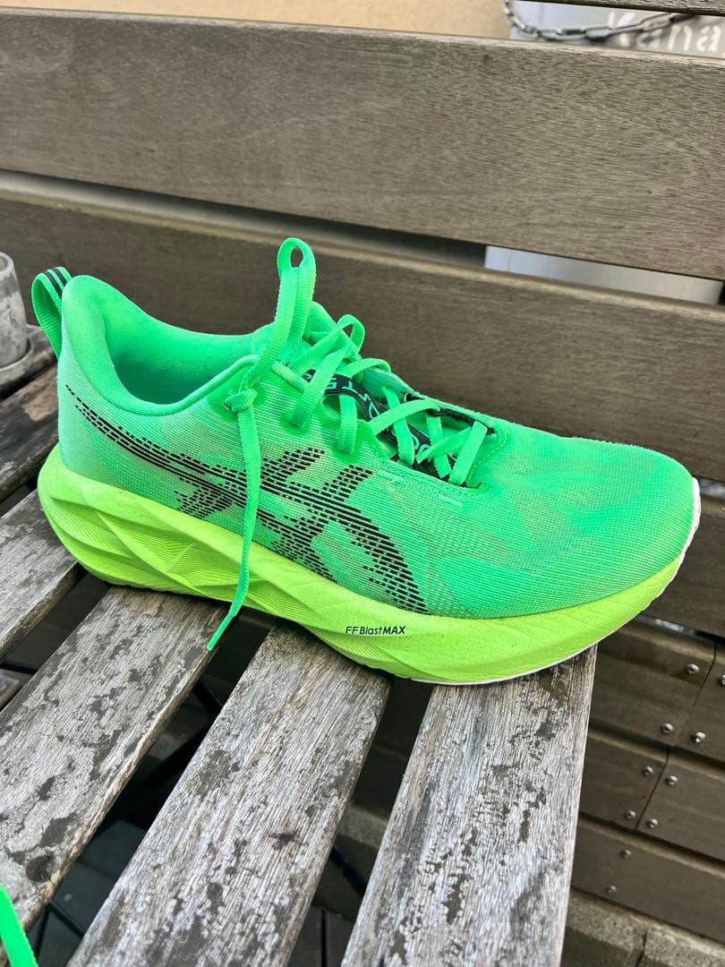 asics NOVABLAST5 中古 美品 走行20km弱　26.5センチ