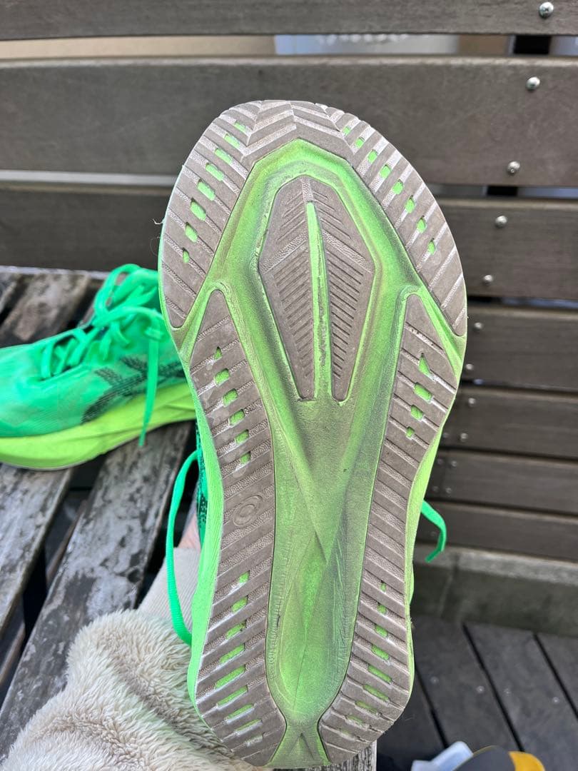 asics NOVABLAST5 中古 美品 走行20km弱　26.5センチ