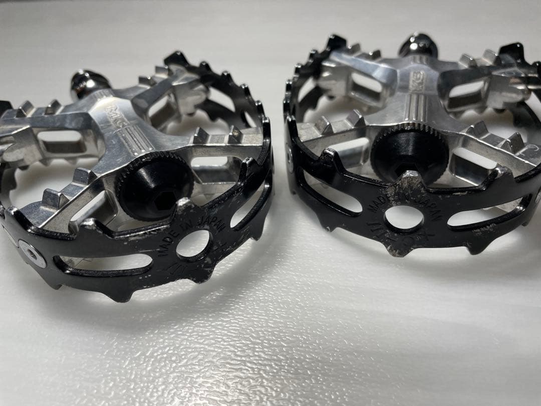 y*u様 三ヶ島 MKS XC-Ⅲ bear trap pedal ペダル bl