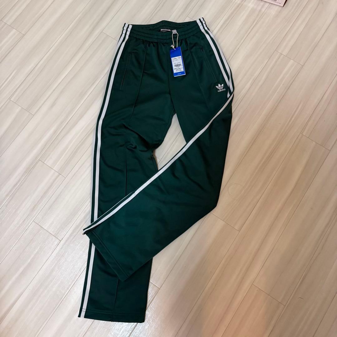 adidas トラックパンツ　グリーン　クラシックスファイヤーバード