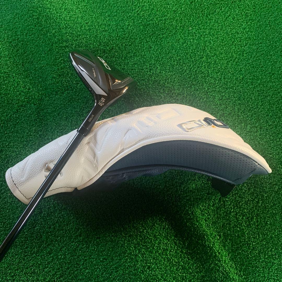 【超美品】TaylorMade Qi10 5W 18° LINK FW75S