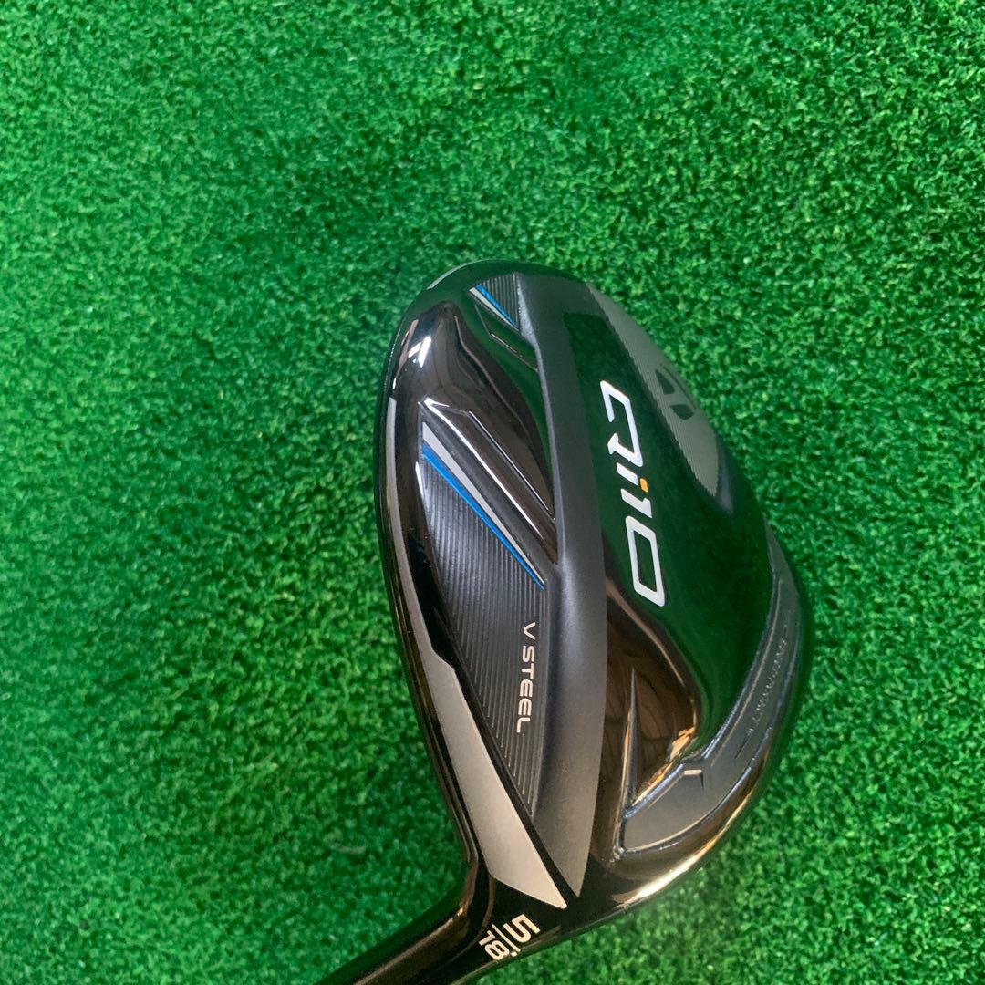 【超美品】TaylorMade Qi10 5W 18° LINK FW75S