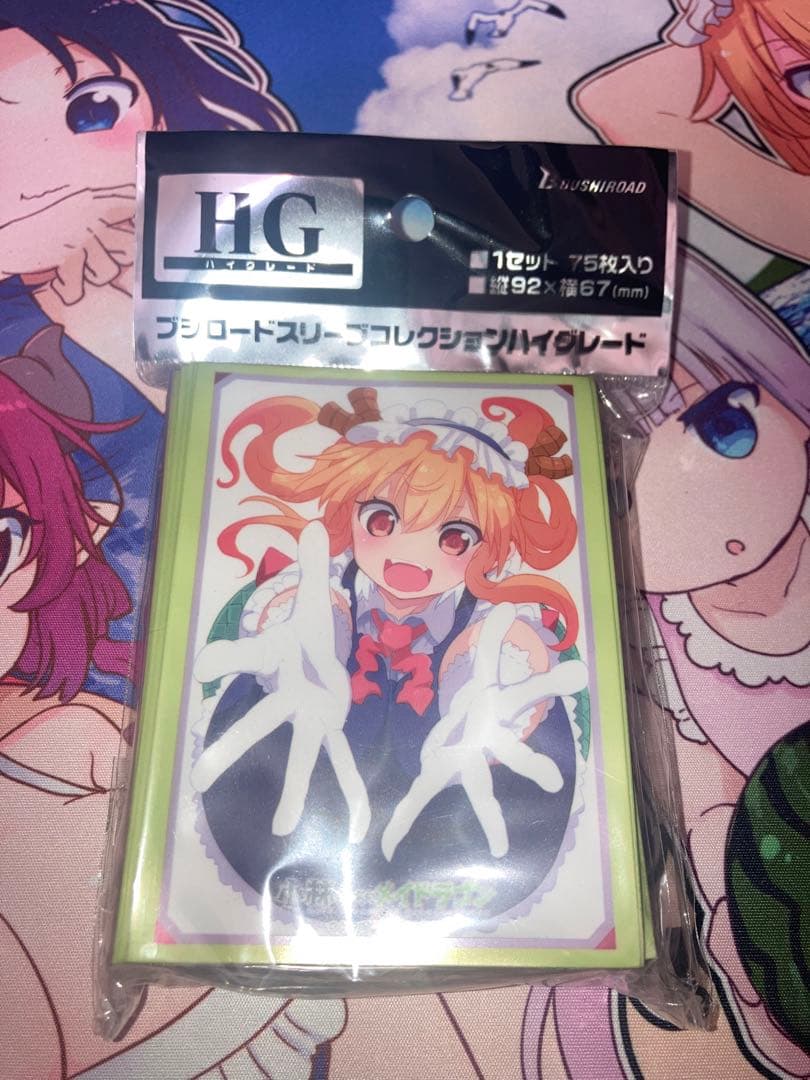 小林さんちのメイドラゴン プレイマット&スリーブ2個セット