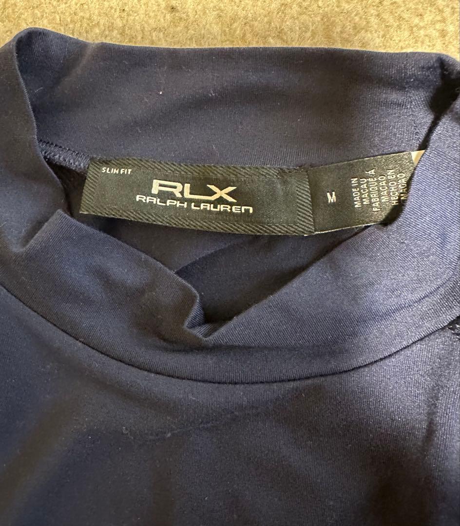 RLX Ralph Lauren ネイビーシャツ M