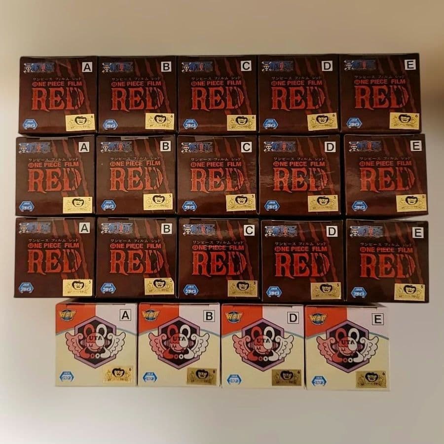 ワンピース FILM RED ワーコレ Vol.1～3 & UTA 19種セット
