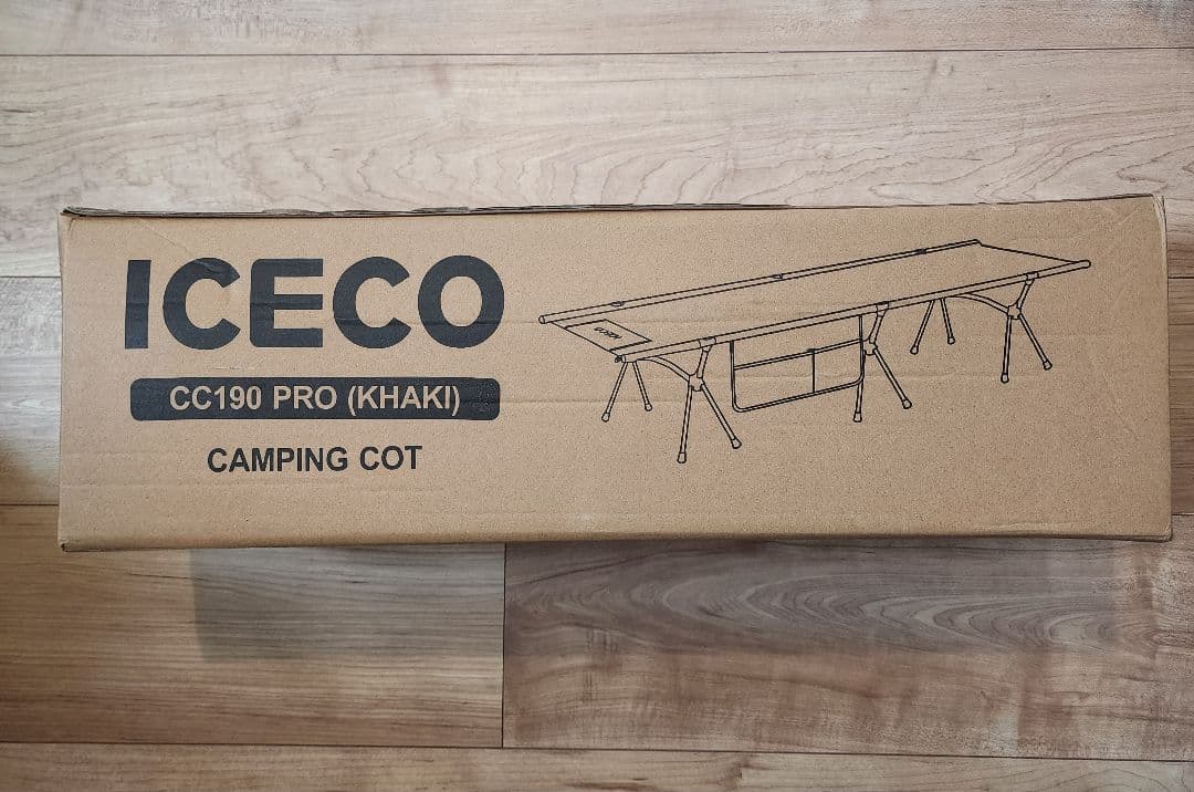 ICECO CC190 PRO (KHAKI) キャンピング　コット　アイスコー