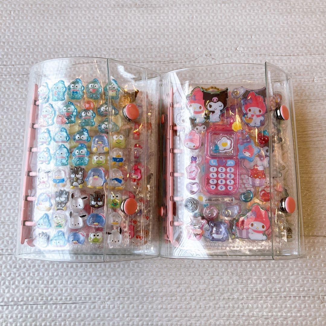 正規品　シール帳　完成品2冊　ボンボンドロップシール　サンリオ