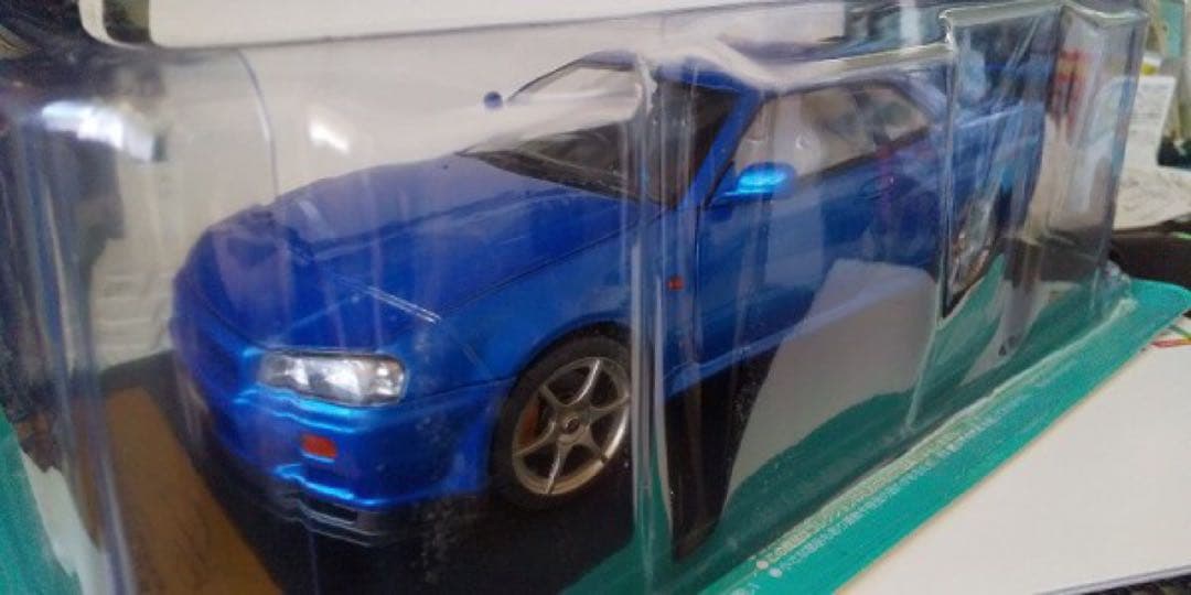 1/18　国産名車コレクション NISSAN SKYLINE GT-R R34