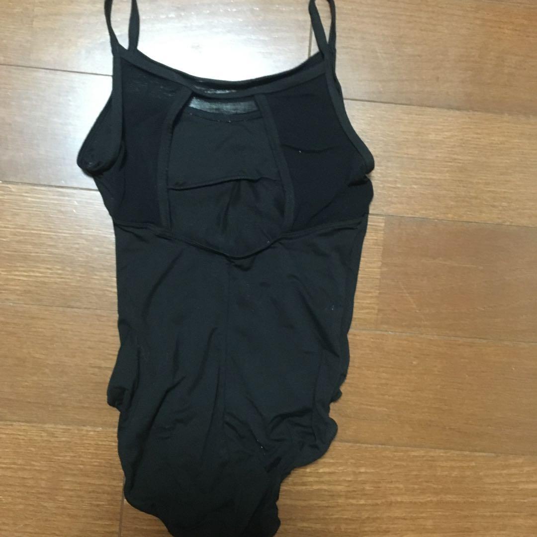 【美品】チャコット★黒レオタード★140cm