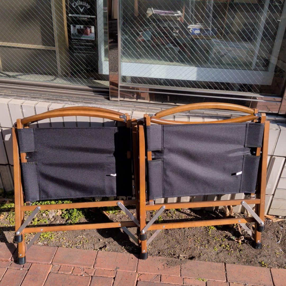 Hilander ハイランダー アウトドアチェア 折りたたみ椅子 2脚セット
