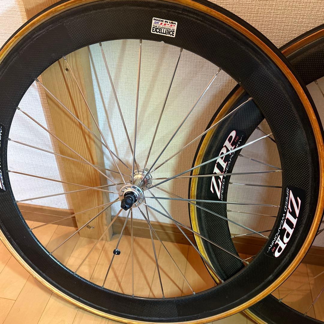 ZIPP 440カーボンチューブラー700c スプロケ付き