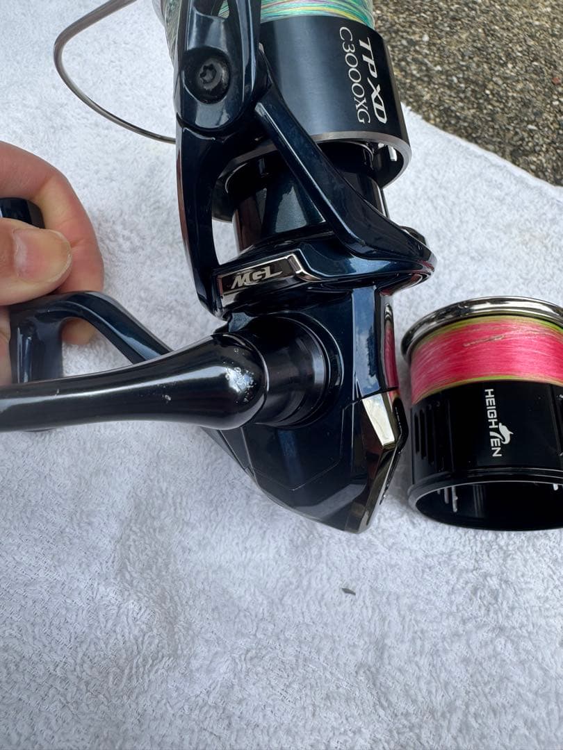 ツインパワーxd c3000xg HEGHTEN 替えスプール付き