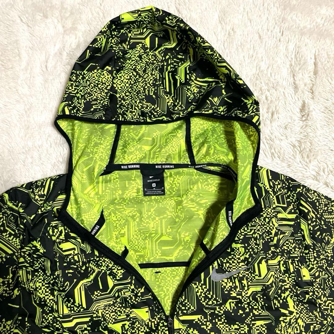 【希少品】ナイキ NIKE SHIELD ランニングジャケット デジタルカモ