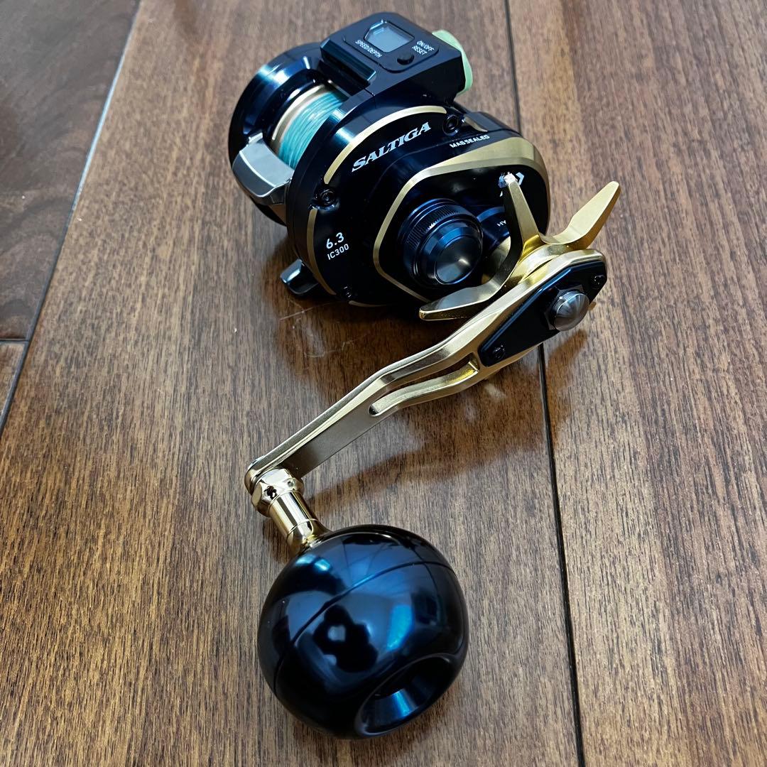 【美品】Daiwa ソルティガ SALTIGA IC300 カウンター