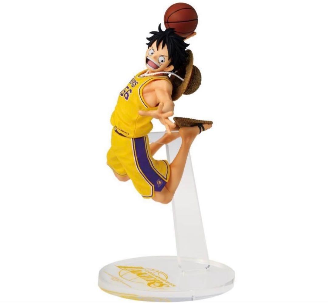 【未開封】NBA LAKERS レイカーズ　ルフィ ワンピースベースショップ