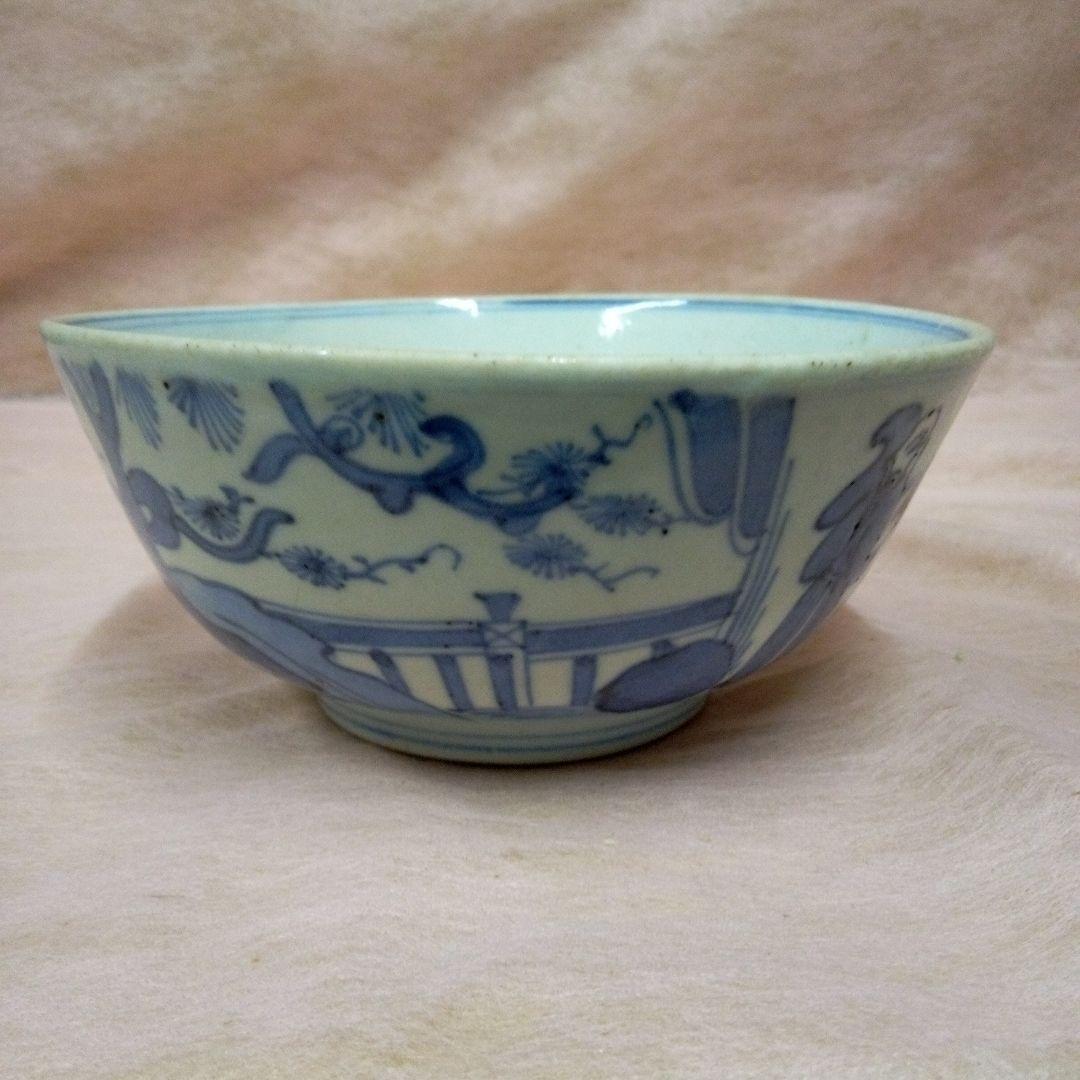東山　播陽東山　姫路焼　白鷺製　 永世舎　染付　古美術　骨董品　江戸後期