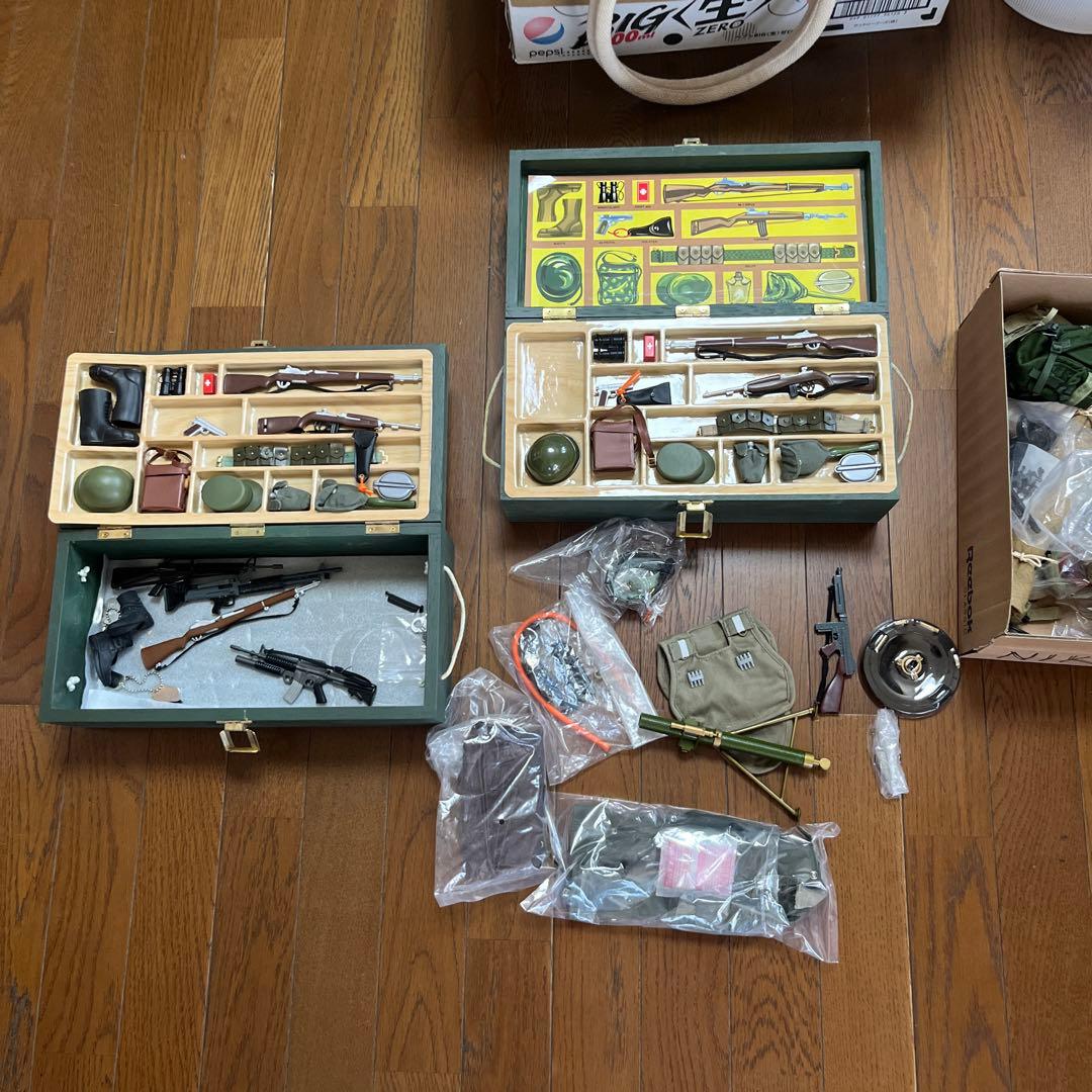 gi.joe 木製フットロッカーとGI.joe レア