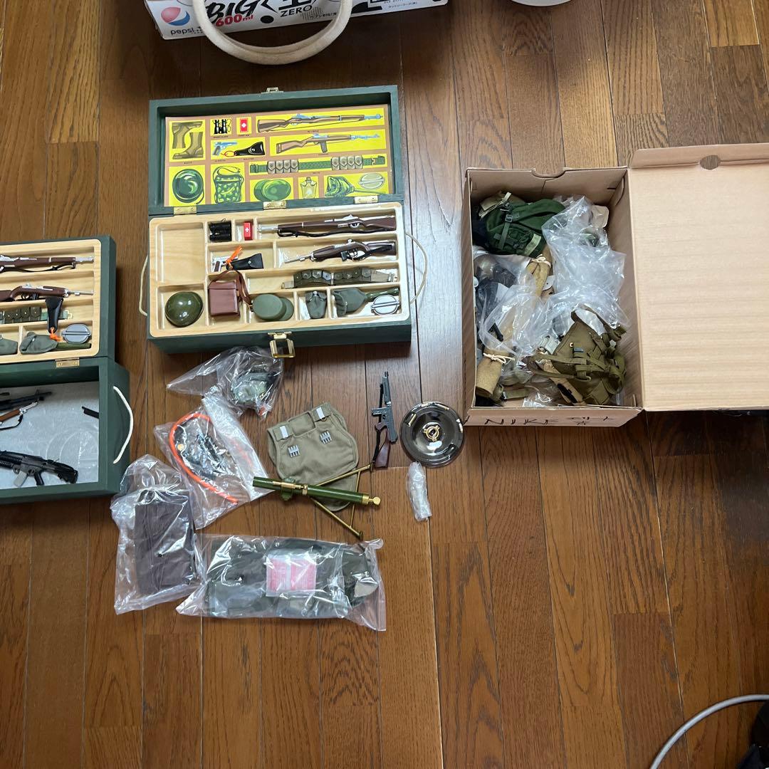 gi.joe 木製フットロッカーとGI.joe レア