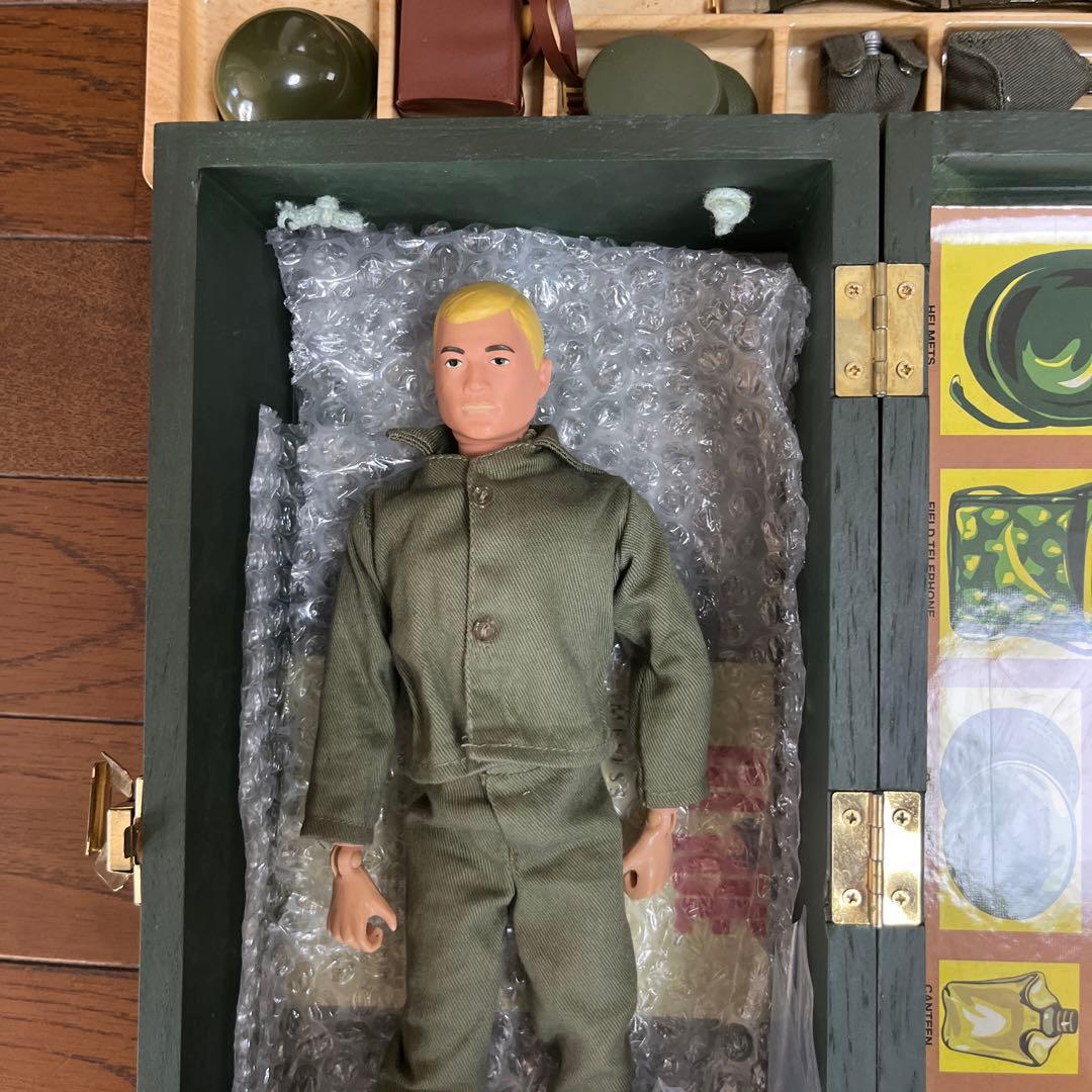 gi.joe 木製フットロッカーとGI.joe レア