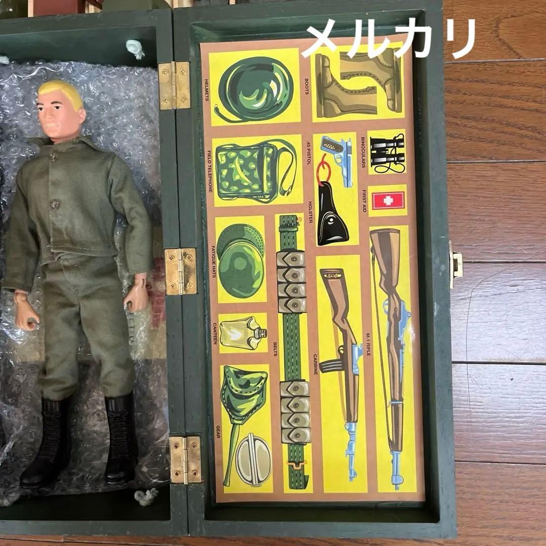 gi.joe 木製フットロッカーとGI.joe レア