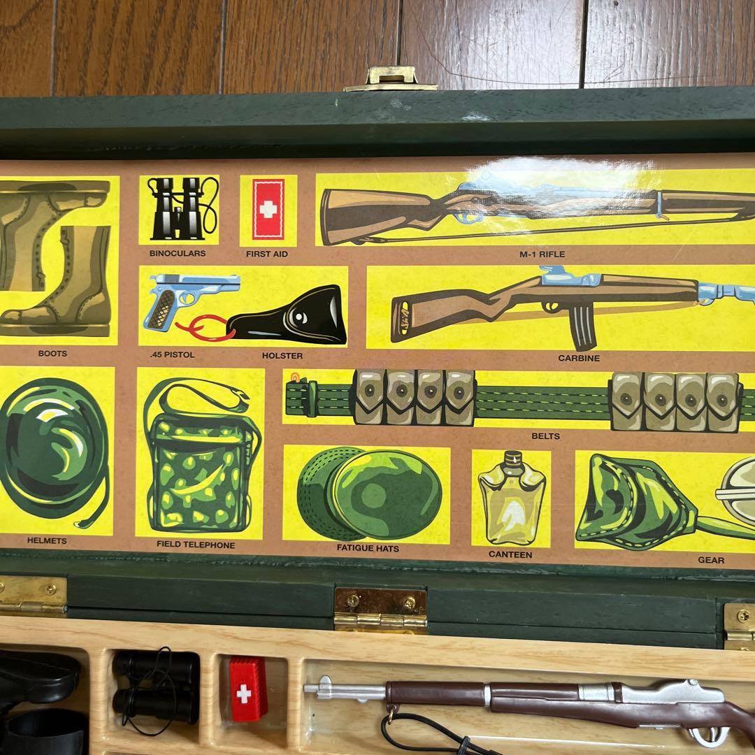 gi.joe 木製フットロッカーとGI.joe レア